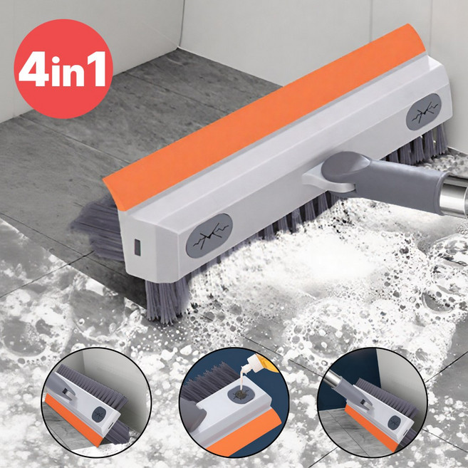 부띠즈 4in1 화장실 틈새 청소솔 4in1 다용도 세트구성, 1세트, 부띠즈 화이트