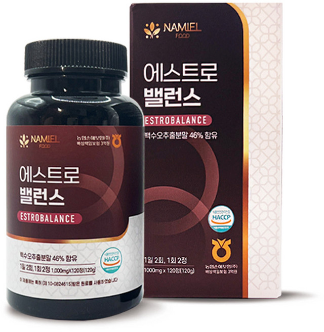 나미엘 에스트로밸런스, 1박스, 120정