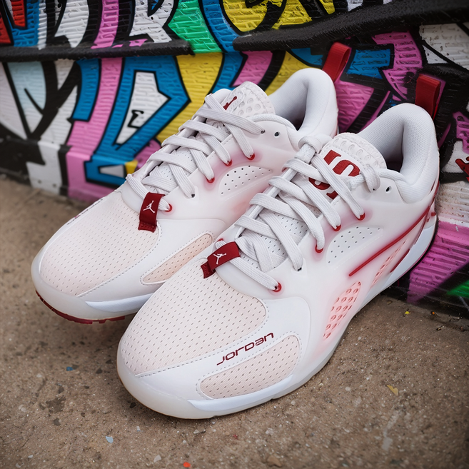나이키 조던 에어 Heir 레드 화이트 빨강 흰색 남성용 농구화 스니커즈 운동화 패션화 일상화 데일리화