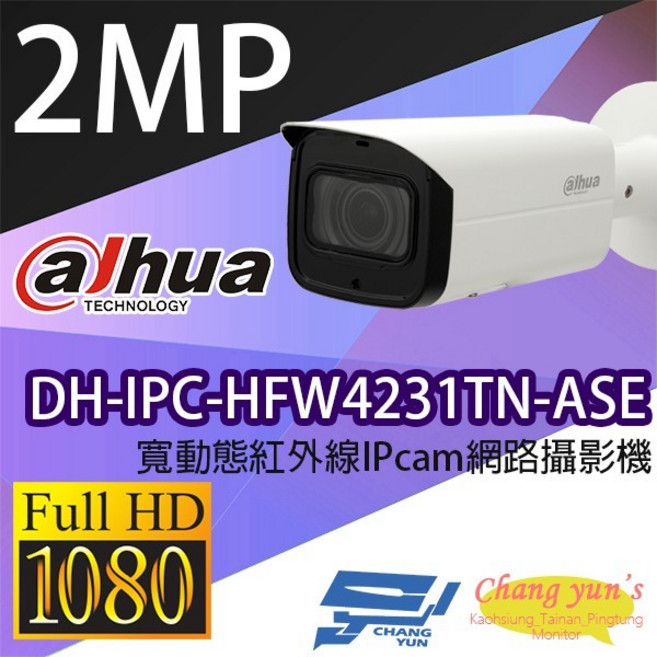大華 DH-IPC-HFW4231TN-ASE 2MP 寬動態紅外線網路攝影機, 1個