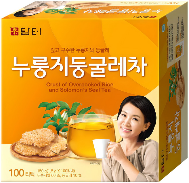담터 누룽지 둥굴레차, 1.5g, 100개입, 1개