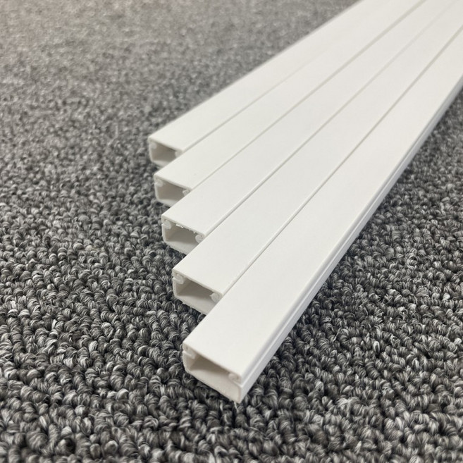 사각 전선 몰딩 백색 1호 케이블 선정리 몰드 쫄대_JL2508190824, 상세페이지 참조, 1개