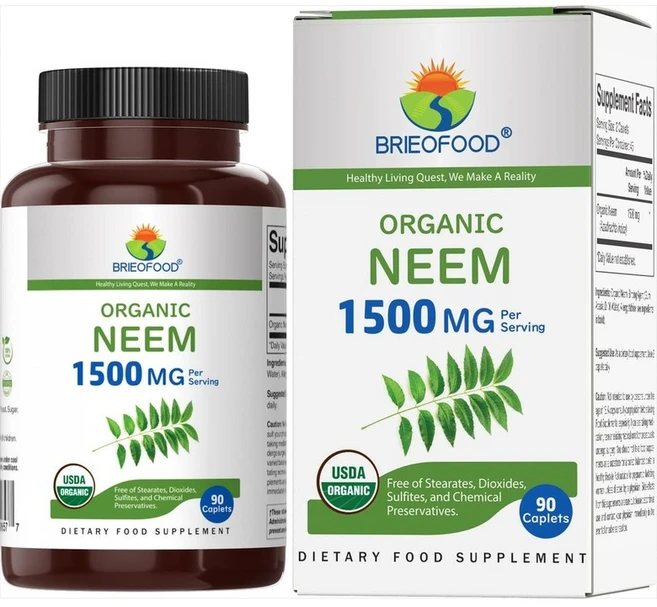 님 나무 정제 1500mg 고함량 90정 45일분 인도 미얀마산 Neem Tree, 님 나무 1500mg, 1개 - 쿠팡