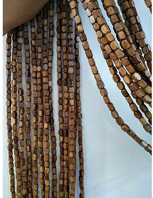 집 구슬발 현관문발 파티션 칸막이 커텐 주렴 70x200cm 티크 비즈발 식당 가리개