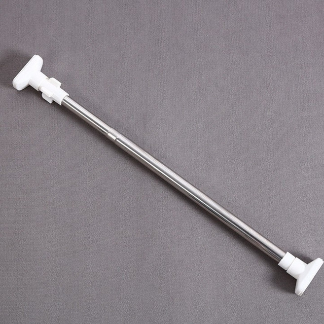 에어컨 문 커튼 침실 단열 방한 커튼 가정용 무타공 주방 화장실 바람막이 및 냉기 차단 칸막이 커튼, 신축봉 50-80cm, 신축봉