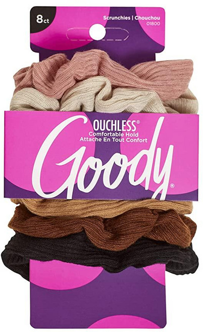구디 아우치리스 뉴트럴 스크런치 머리끈 8개 1세트