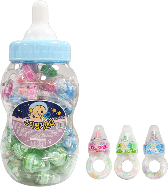 스타핑거캔디, 60개, 5g