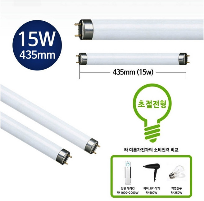 한빛 별도판매 추가구매 살충기 직관 BL 램프(15w) 전용모델 hv-826 램프 별도 판매 6개