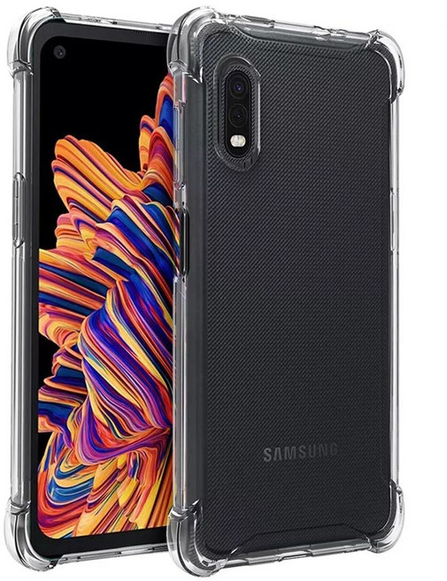 리빙그레이 갤럭시 X커버5 엑스버커 5 신비 잼 키즈폰 아머 핏 투명 범퍼 젤리 케이스 g525