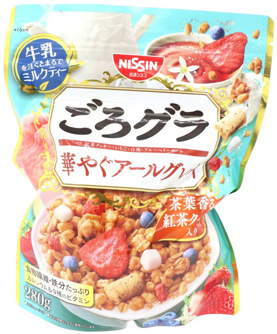 NISSIN 日清 思科 GOROGURA 華麗伯爵茶, 1個, 280g