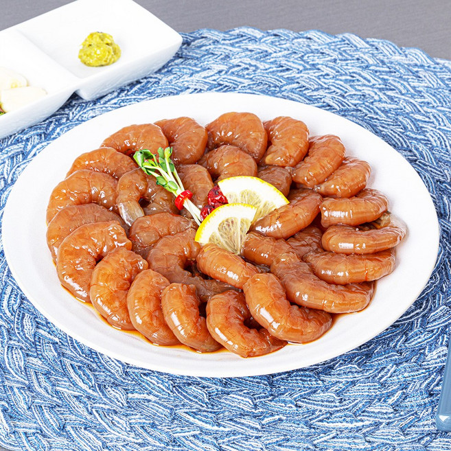 미남밥상 프리미엄 수제 간장 깐새우장(소)400g, 1개, 400g