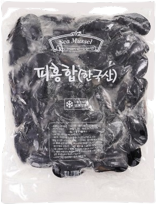 바이오로지스_태일식품 국내산 자숙 피홍합, 2개, 1kg