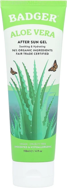 배저 알로에 베라 애프터 선 젤 무향 118ml (4 fl oz) WSB-47000 - 쿠팡