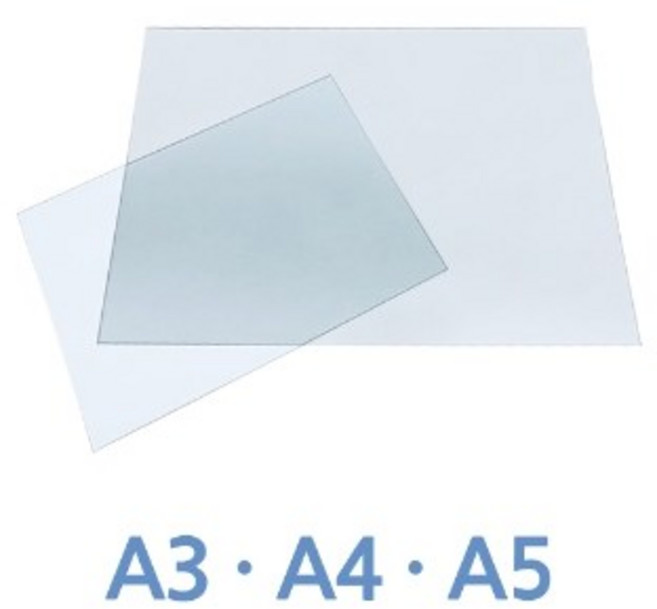 [위드정우] 피오피 후레임 pvc 투명시트(10개 묶음), A5, 10개