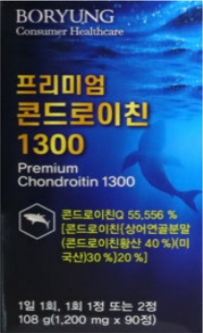 보령 프리미엄 MBP 콘드로이친 1300, 1개, 90정