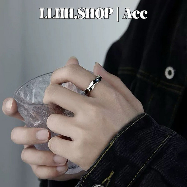 LLHH 莫比烏斯鈦鋼戒指