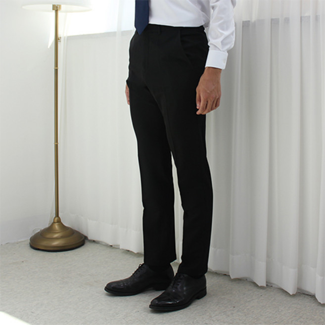 [슈트슬랙스] 편안한 고스판 남자 히든밴딩 슬랙스 정장바지 어슬랙스
