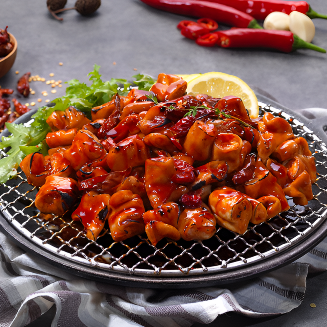 유비푸드 안지랑 직화 불곱창 술안주, 1개, 200g