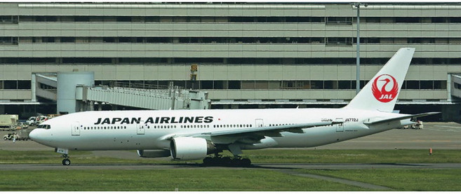 BH10714 1200 JAL B777-200 (New Logo Marking), 1개