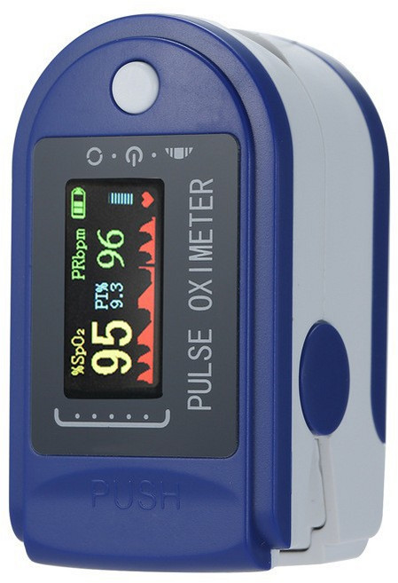 클립형 산소 농도계 박동수 발송 옥시미터 감지기 검사기 측정, 업그레이드 블루 커브드 LK88 1개, 1개