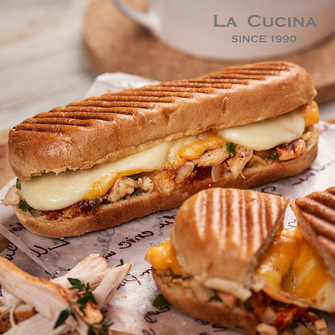 라쿠치나 치폴레 치킨 파니니, 4개, 120g