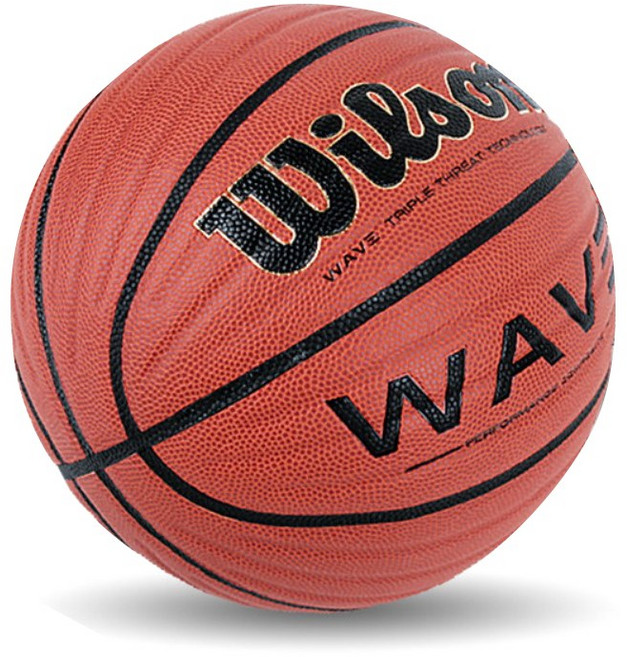 윌슨 WAVE 퍼포먼스 7호 농구공 웨이브 볼 용품 학교교재 합성피혁