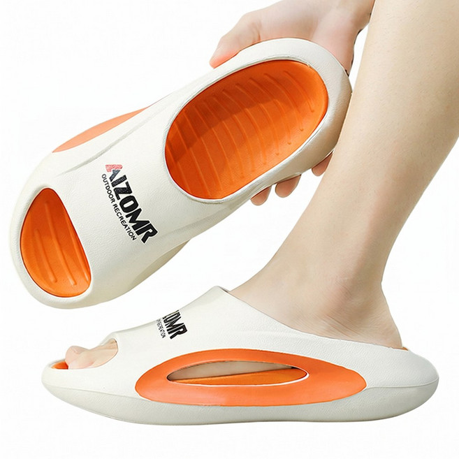 Charm Kaiser 발편한 슬라이드 족저근막 아치 슬리퍼 선물 A532