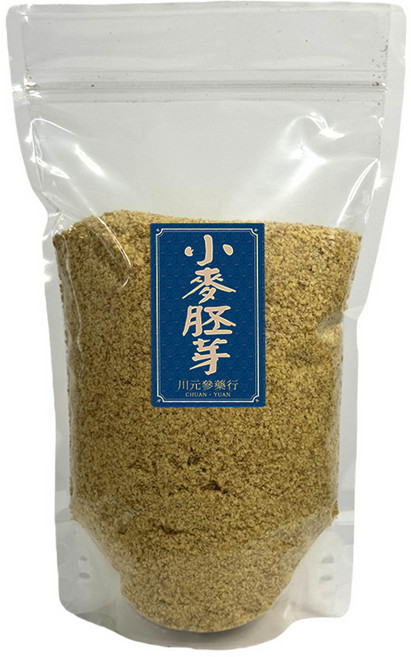 【川元參藥行】小麥胚芽(細片/薄片) - 健康營養 膳食纖維豐富, 500g, 1個