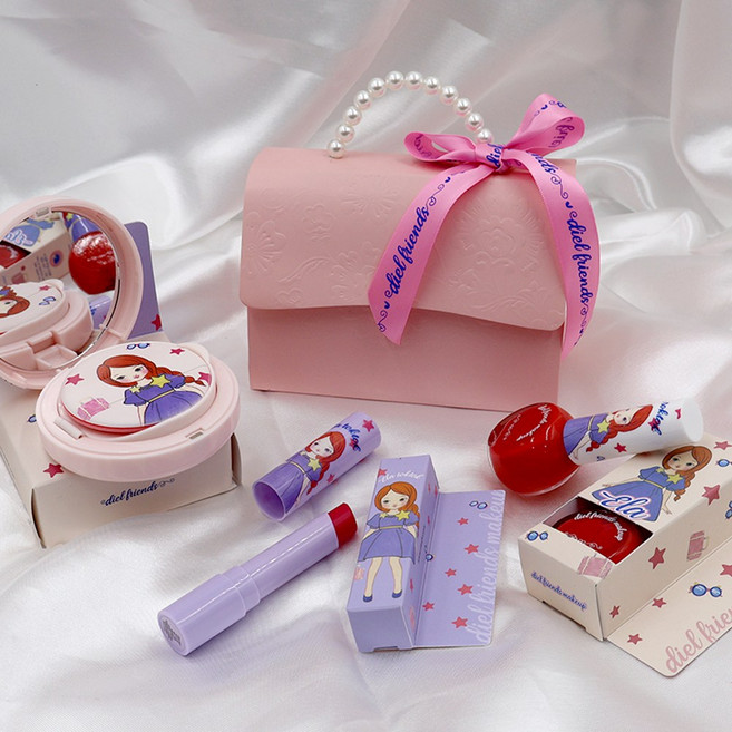 디엘프렌즈 키즈 메이크업 세트, 1개, 엘라 미니 메이크업세트