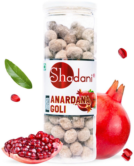 샤다니 아나르다나 (석류) 골리 박스 - 인도 특별 신맛과 Shadani Anardana (Pomegranate) Goli Box - Indian Special Sour and, 1개, 199g
