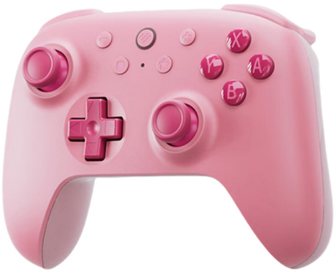 8BitDo 헌터 2 유스 에디션 2모드 유무선 블루투스 컨트롤러 NS 버전, 1개, 라즈베리핑크, 사냥2청소년에디션NS에디션