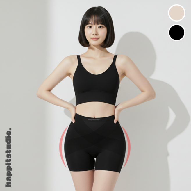 하핏스튜디오 리얼 라인 골반패드 골반뽕 뱃살 보정속옷 팬티