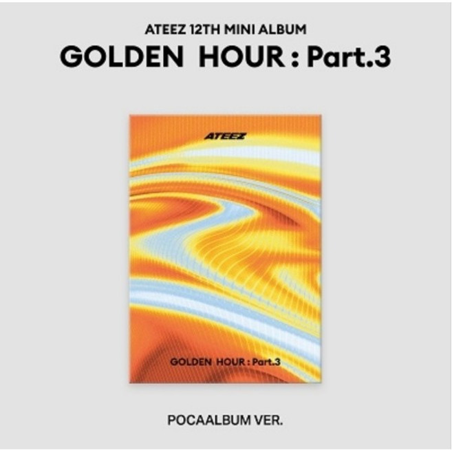 에이티즈 (ATEEZ) 12th Mini Album - GOLDEN HOUR : Part.3 (1Poca VER) (랜덤발송)