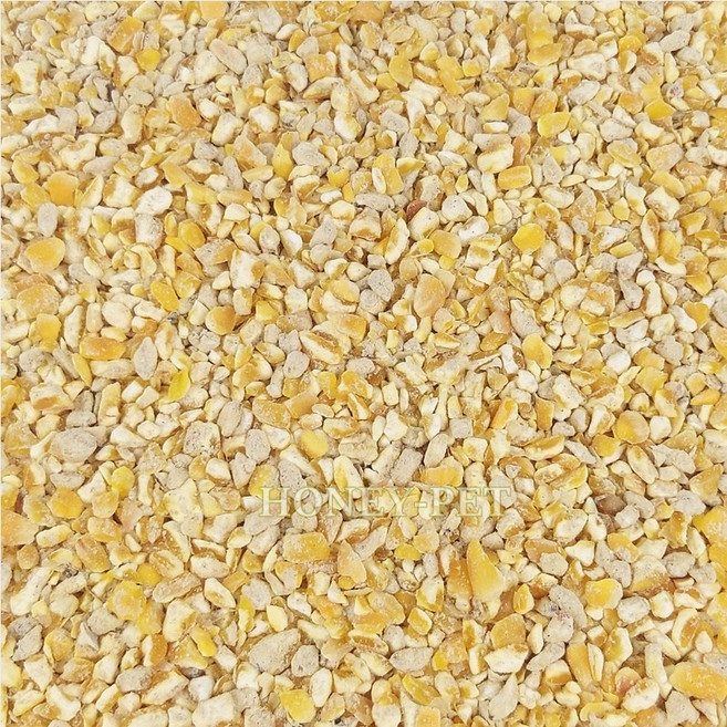 옥수수 사료 (작은입자) 산란 닭 메추리 참새 오리 거위 야생 조류 비둘기 모이, 1개, 3kg