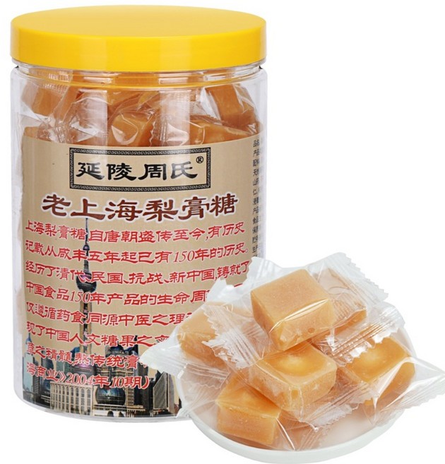 중국사탕 이고당 배사탕 수제 전통 배즙 목캔디, 1개, 250g