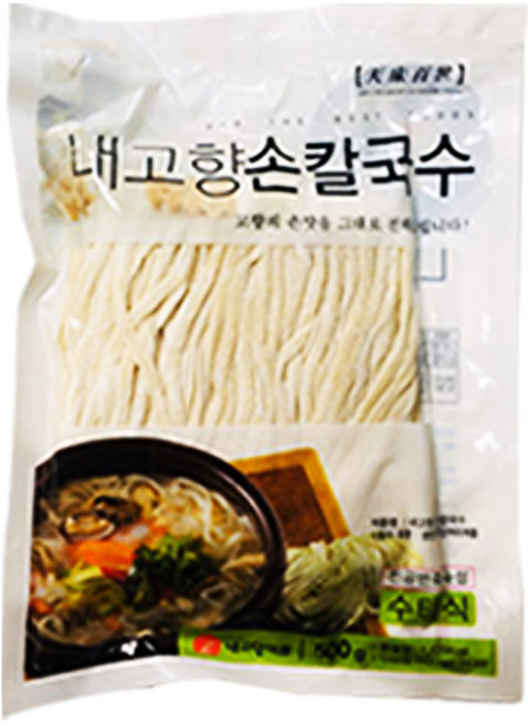 (내고향) 손칼국수500g 칼국수면 생칼국수 수타칼국수, 500g, 1개