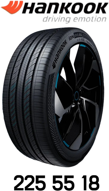 EV 한국타이어225 55 18 아이온evo AS IH01 2255518 흡음재 있는 제품, 장착 미포함, 1개