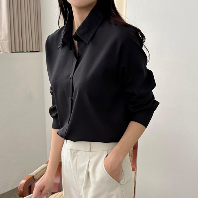 루나제이 여성 블라우스 구김없는 여자 셔츠 링클프리 14가지 컬러