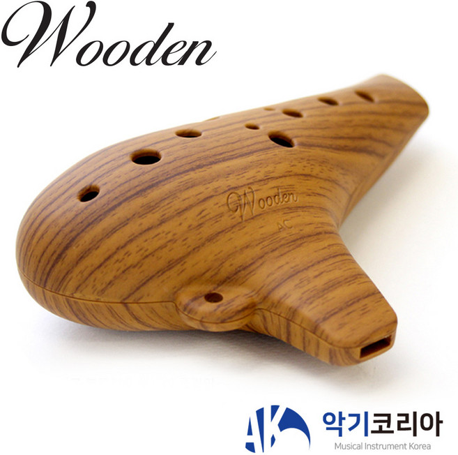 우든 네추럴우든 오카리나 YCAO-350 알토C, 1개