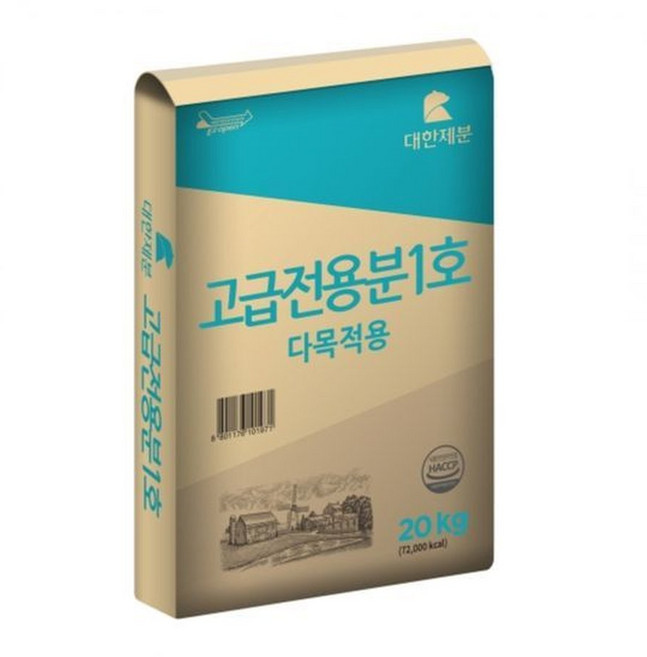 대한제분 곰표 전용분 1호 다목적용 밀가루 20kg, 1개