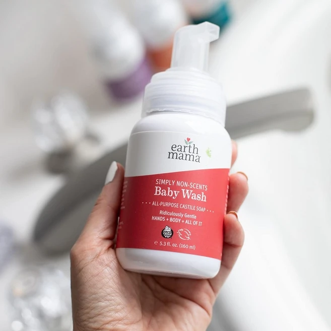 얼스마마 심플리 무향 베이비 워시, 2개, 185ml - 쿠팡