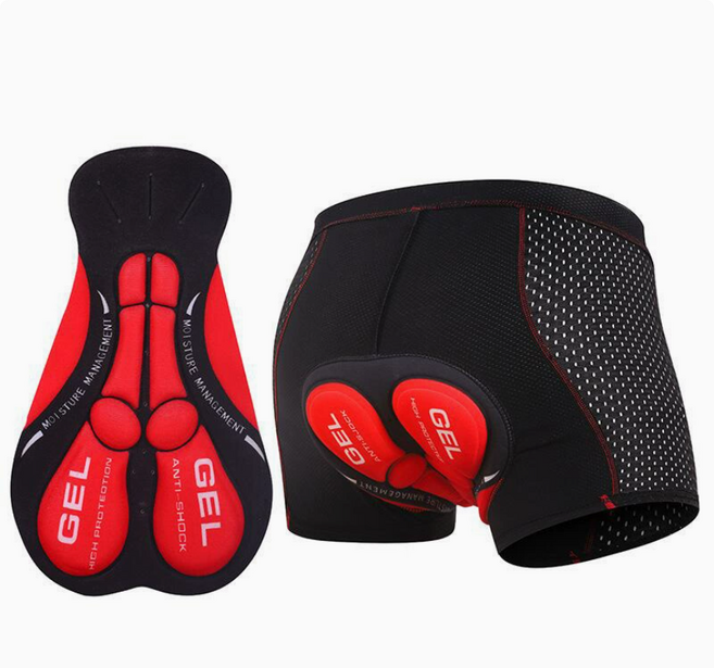 화이트리버 자전거 고밀도 젤쿠션 속바지 남녀공용 사이클 라이딩 메쉬 팬츠