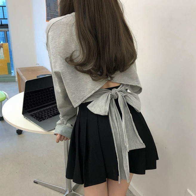 韓版寬鬆顯瘦女長袖T恤
