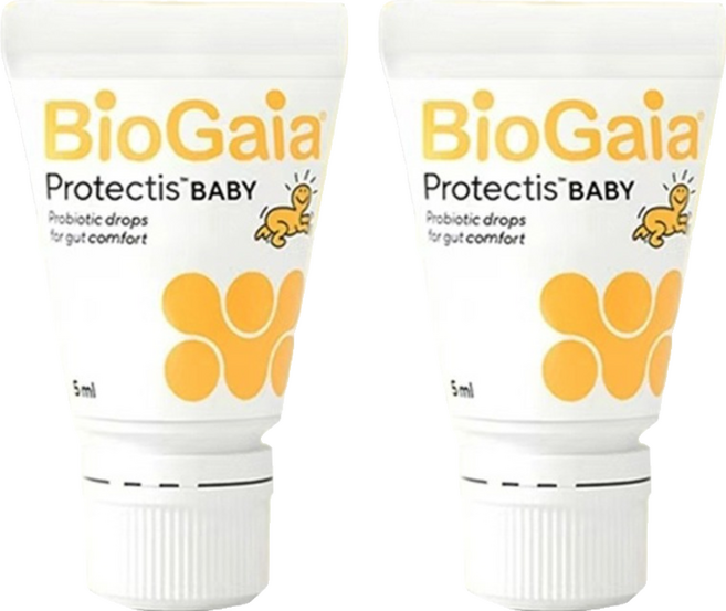 바이오가이아 프로텍티스 어린이 프로바이오틱 드롭, 2개, 10ml, 5ml