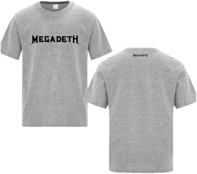 메가데스 Megadeth 헤비메탈 록 밴드 티셔츠 반팔티 반소매 T0328
