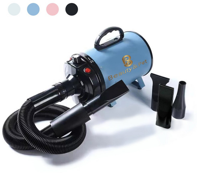 [뷰티앤펫] 애견 에어탱크 애견드라이기 대형견 털말리는기계 펫드라이어, 블랙, 1개