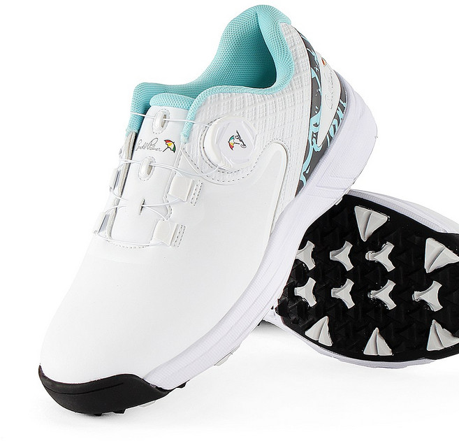 아놀드파마 여성 발편한 논슬립 필드 방수 보아 파크 골프화