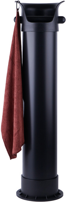 대형 카페 매장용 스탠드형 커피 넉박스 찌꺼기통, 1개, 블랙