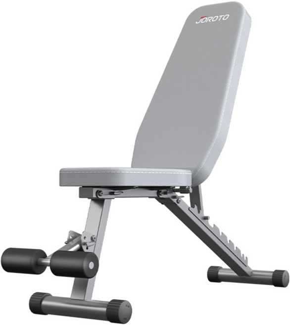 JOROTO MD25 조절 가능한 덤벨 벤치 3in1 접이식 인클라인 덤벨 벤치 플랫 덤벨 벤치 디클라인 덤벨 벤치, Grey