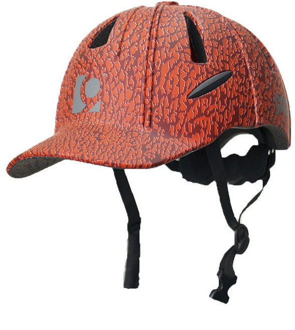 902s 나인오투헬멧 아머(ARMOUR)20 모자처럼 가벼운 자전거 킥보드 인라인 라이딩 어반 헬멧 AR20 CE인증(유럽) 통기성(벤트)개선, 레더브라운, 1개